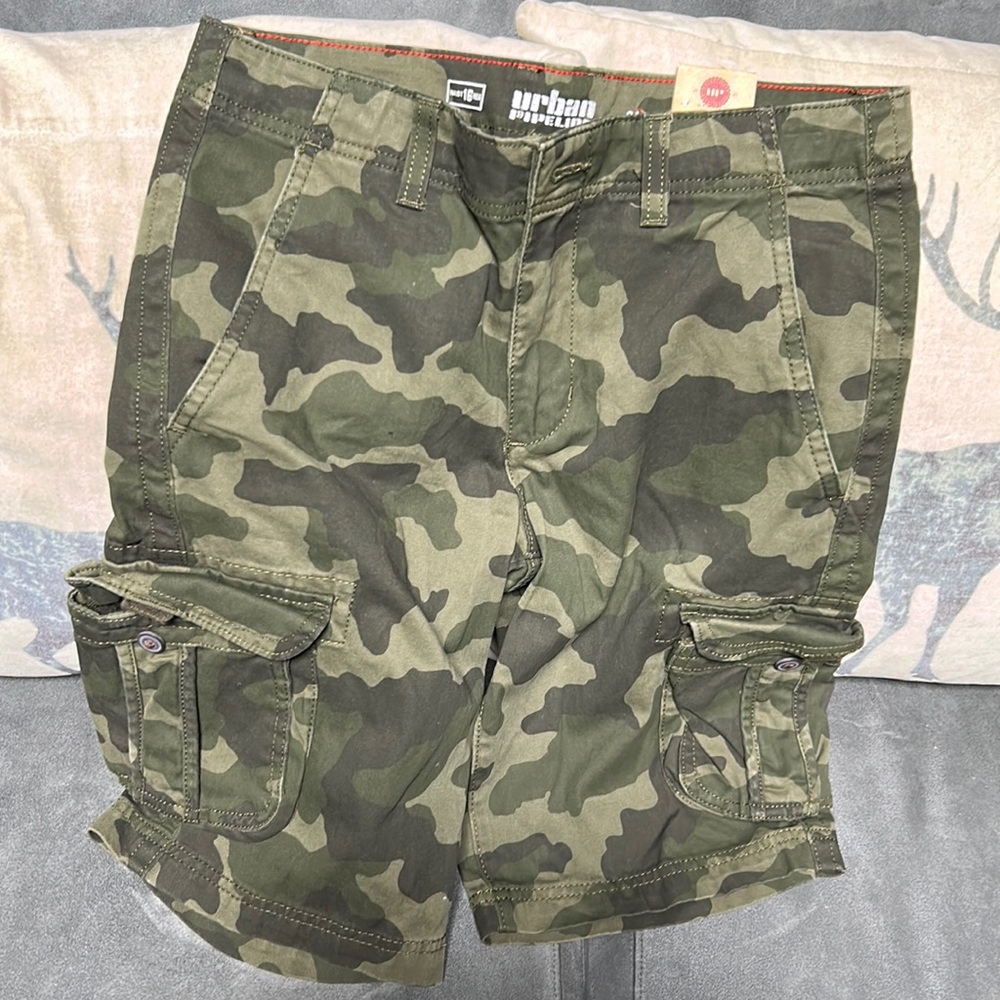 Camouflage shorts